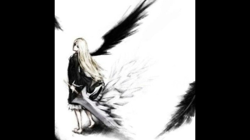 Create meme: manga anime art, angel anime, art the fallen angel