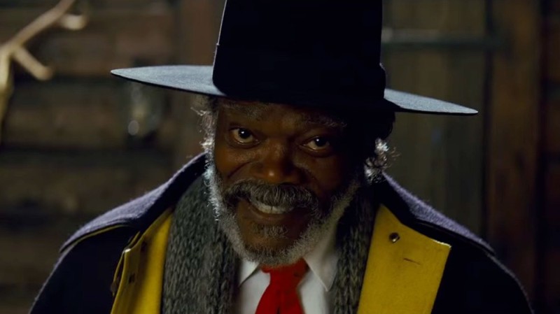 Создать мем: омерзительная восьмерка самуэль джексон, l jackson, hateful 8