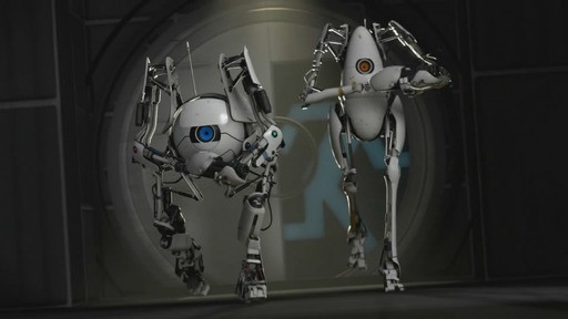 Create meme: glados portal, the portal, portal 2 