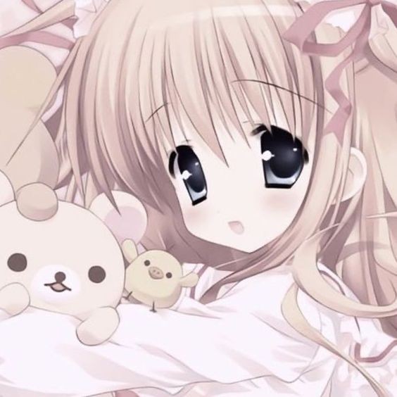 Create meme: cute animeshka, anime honey, anime kawaii