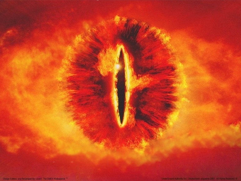 Create meme: the all-seeing eye of Sauron, the Lord of the rings eye of Sauron, sauron