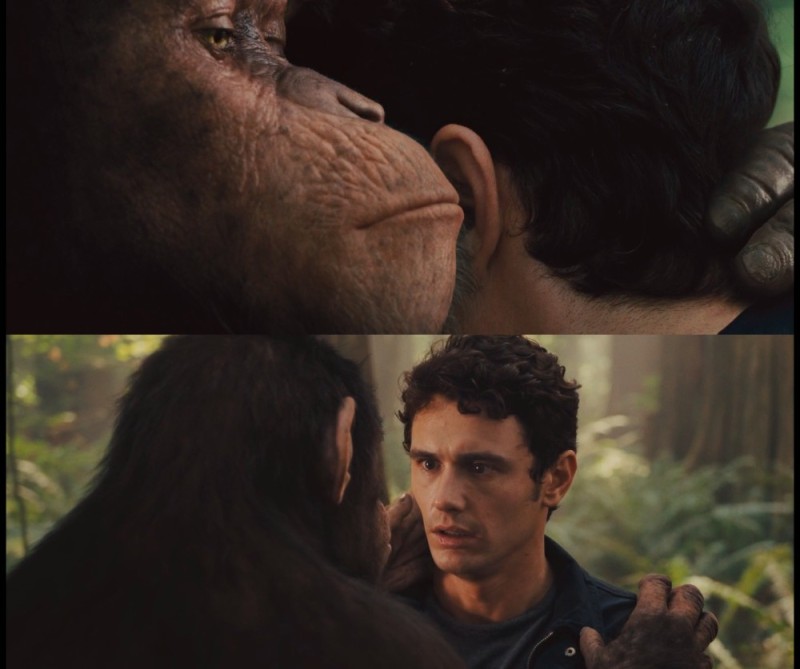 Create meme: conspiracy of the planet of the apes, a frame from the movie