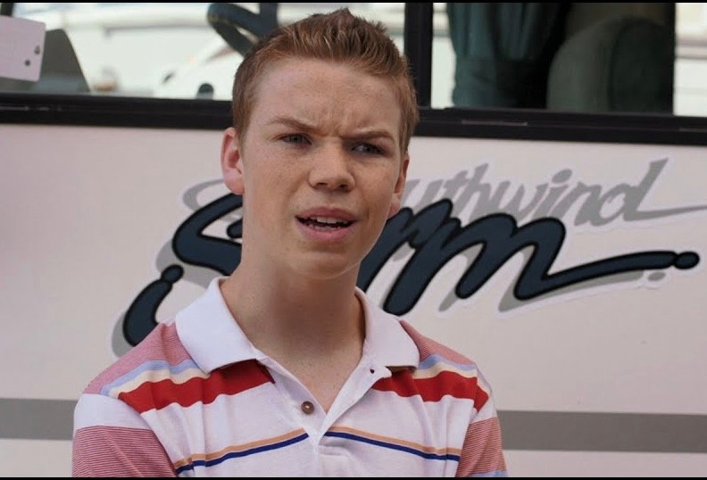 Create meme: will poulter, will poulter we're the millers, meme from we are the millers