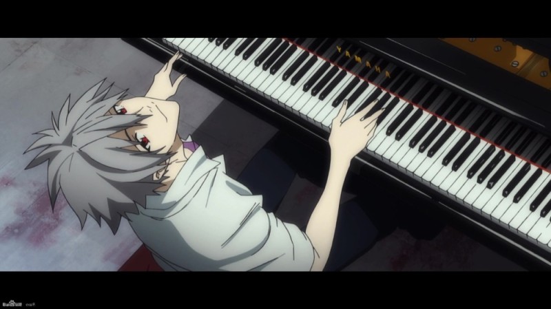 Create meme: kaoru nagisa, kaoru piano, evangelion