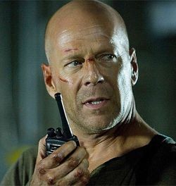 Создать мем: john mcclane, крепкий орешек брюс уиллис, джон макклейн