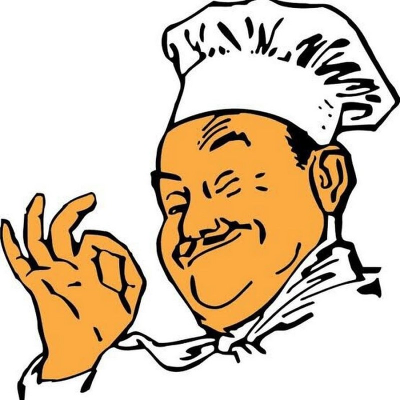 Create meme: cook , figure cook, a cheerful cook