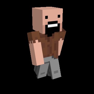 Create meme: notch skin, the skin of notch, minecraft notch