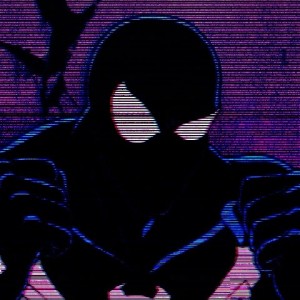 Создать мем: black spider man 1994, ghostrunner, пидормен