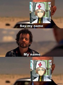 Create meme: say my name meme, breaking bad, say my name