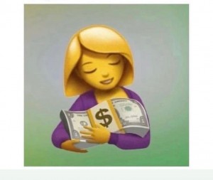 Create meme: Emoji, money, Emoji