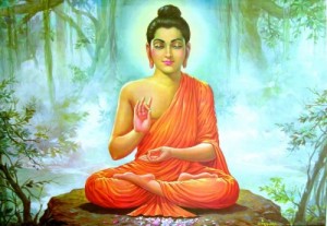 Create meme: religion, meditation, Gautama