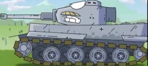 Create meme: pictures cartoons about tanks Guerande, Guerande cartoons about tanks, coloring tanks shturmtigr cartoons about tanks