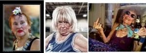 Create meme: old age, Crazy Old Woman, grandma