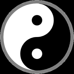 Create meme: the Yin Yan symbol, The yin and yang sign, Yin and Yang