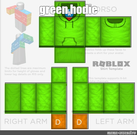 Create meme shirt roblox, green shirt roblox, green clothes for