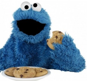 Создать мем: sesame street, cookie monster, Mm spectre