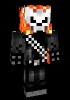 Создать мем: фотографии призрачного гонщика в майнкрафте, скины, ghost rider skin minecraft