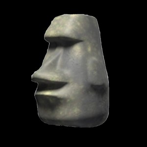 Создать мем: moai emoji, статуи моаи, эмоджи мем