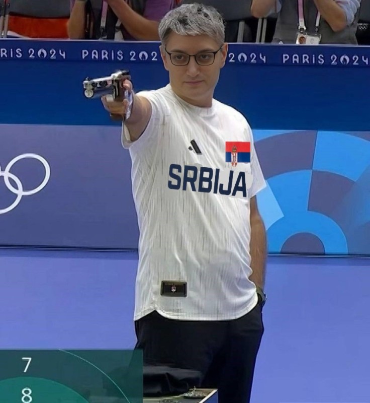 Create meme: yusuf dikeç, Turkish shooter Yusuf dikech, Turkish shooter at the 2024 Olympics