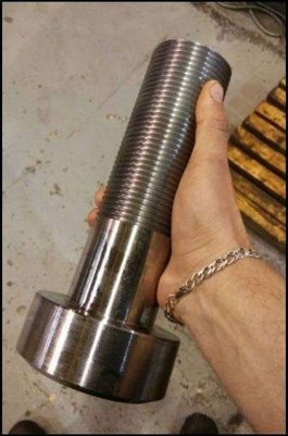 Create meme: large bolts, bolt to work, hammer bolt