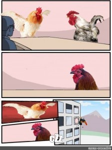 Create Meme Meme Chicken Game Big Chicken Book Why Did The Chicken Cross The Road Why To Get To The Idiots House Pictures Meme Arsenal Com