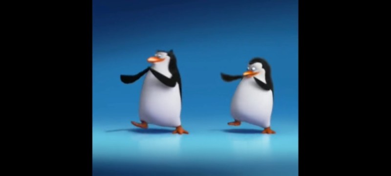 Create meme: the penguin from the cartoon madagascar, Rico the penguin, the Madagascar penguins