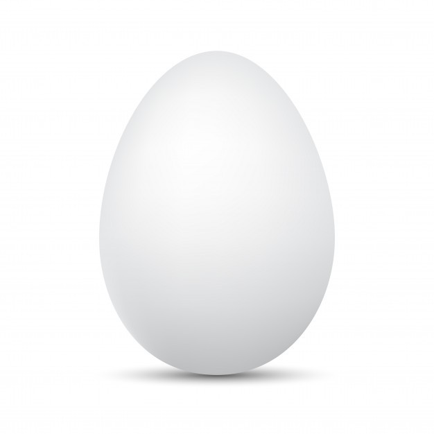 Create meme: white egg, eggs, egg on white background