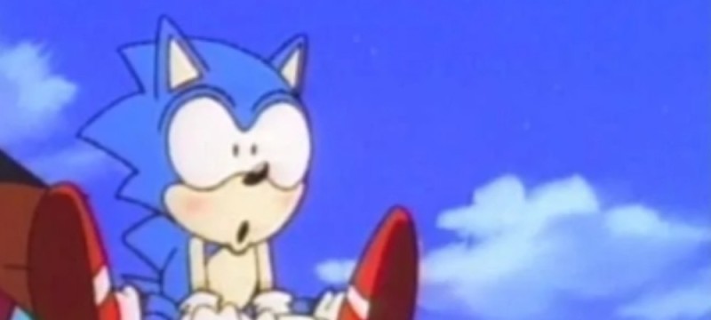 Создать мем: соник ова, sonic ova, соник мультик