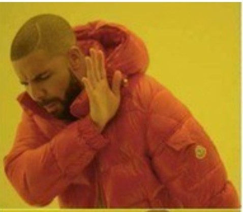 Create meme: Drake in the orange jacket, Drake meme, rapper Drake meme