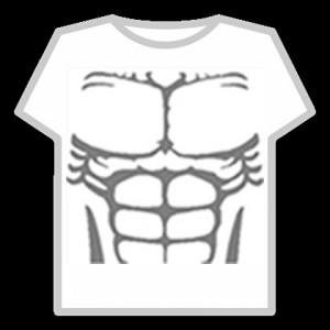 Create meme: roblox abs t-shirt, get the t shirt six pack