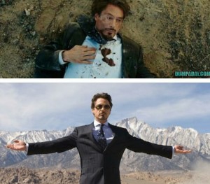 Создать мем: robert downey jr, friday and tony stark, тони старк мем