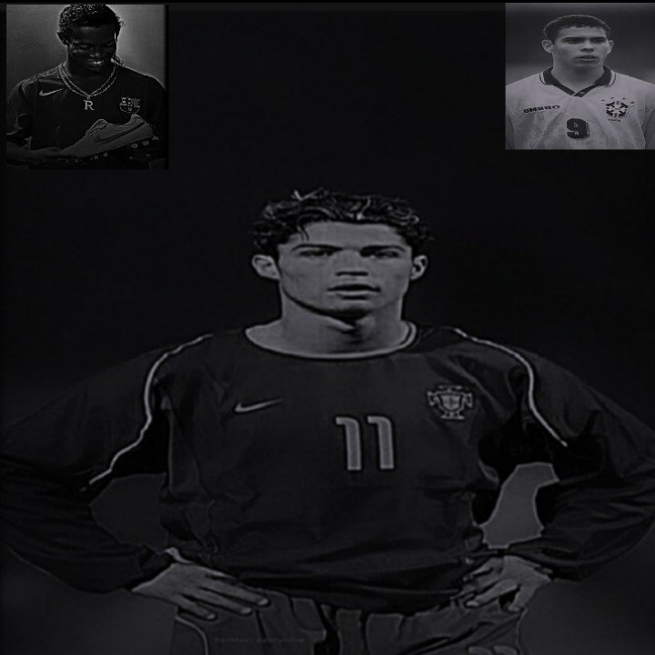 Create meme: Cristiano Ronaldo in black, ronaldo cr 7, Cristiano Ronaldo as a young man