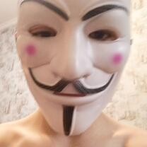 Create meme: boy, guy Fawkes mask, the guy Fawkes mask