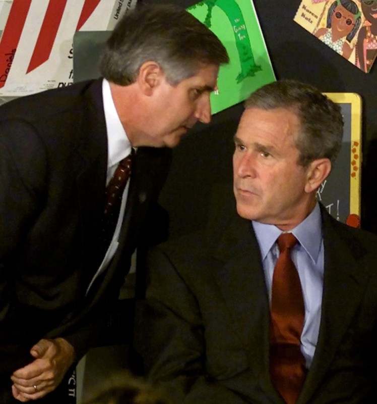 Create meme: George W. Bush, george bush September 11, 2001, George W. Bush 2001