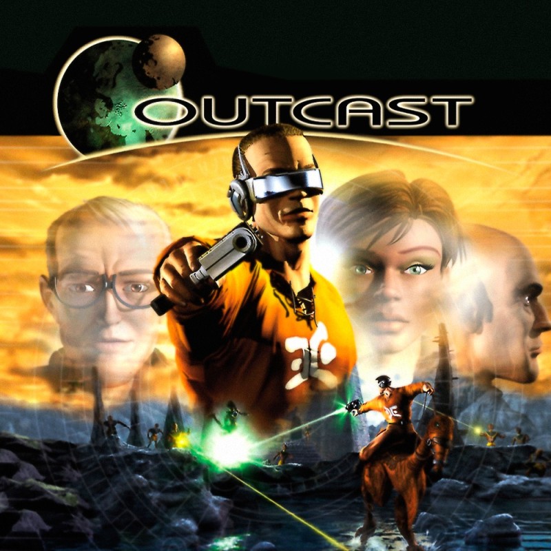 Создать мем: иконка игры outcast, outcast (1999) pc cover, outcast 1.1