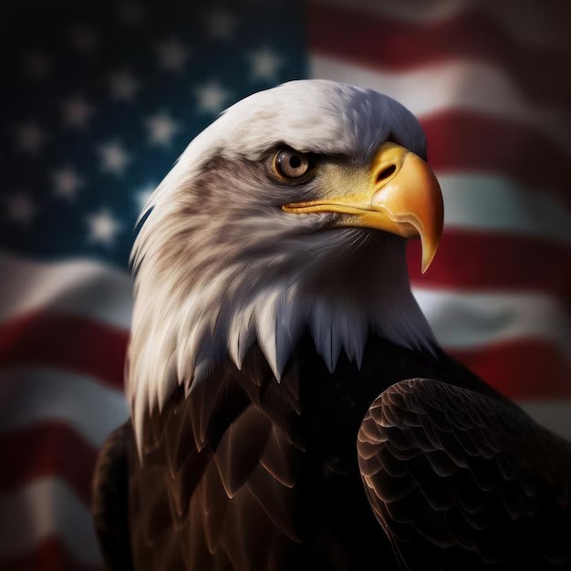 Create meme: bald eagle usa, bald eagle, eagle 