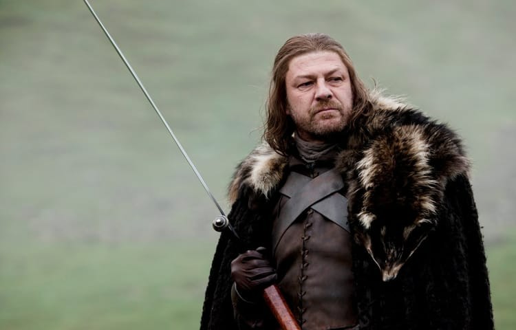 Create meme: Eddard stark , Sean bean game of thrones , eddard stark game of thrones