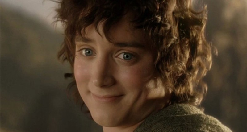 Create meme: hobbits the lord of the rings, the hobbit Frodo, Frodo Baggins