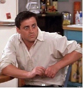 Create meme: friends Joe, Joe tribbiani surprise, Joey tribbiani