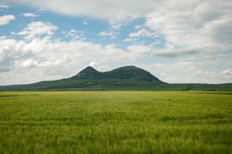 Create meme: beshtau mountain, stavropol region mountains, nature 