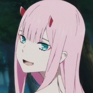 Создать мем: darling in the franxx, franxx zero two, милый во франксе