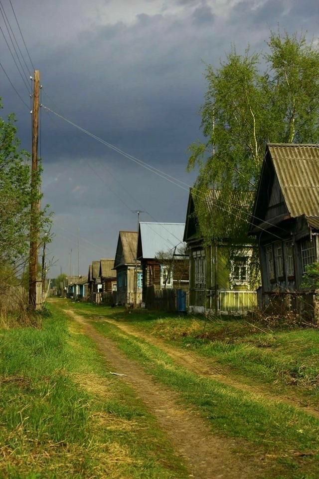 Создать мем: деревенский дом, деревни россии, родная деревня