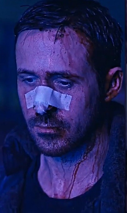 Create meme: blade runner, gosling blade runner, Ryan Gosling sad blade runner