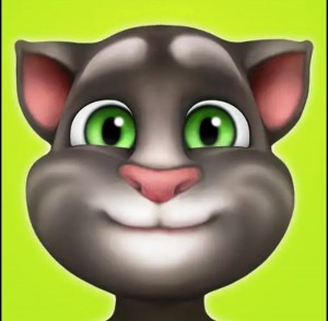 Create meme: game talking Tom, my talking Tom 2