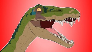 Create meme: Tyrannosaurus