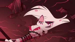 Создать мем: angel dust hazbin hotel скриншоты, angel dust hazbin hotel, angel dust vivziepop