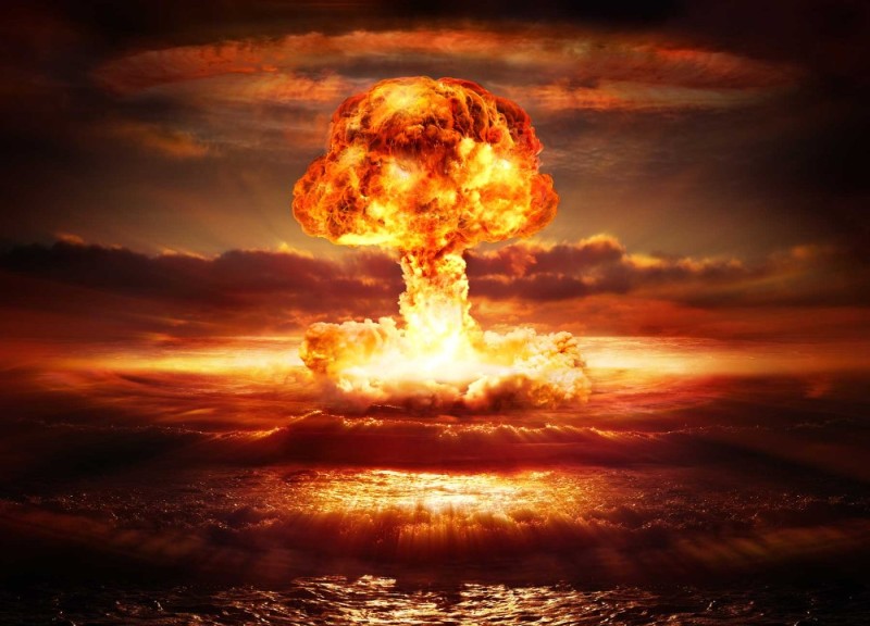 Create meme: a nuclear explosion of Tsar Bomba, a nuclear explosion , nuclear explosion meme