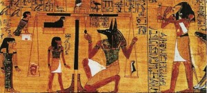 Create meme: painting of ancient Egypt, Anubis ancient Egyptian image, painting of ancient Egypt pictures