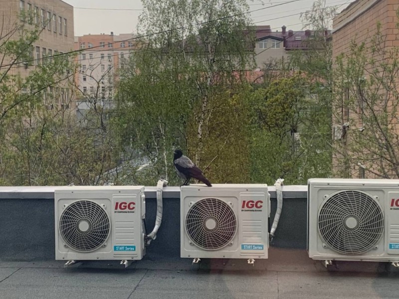 Create meme: air conditioning, air conditioning bu, outdoor air conditioning