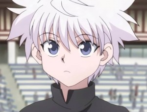 Create meme: killua, hunter killua